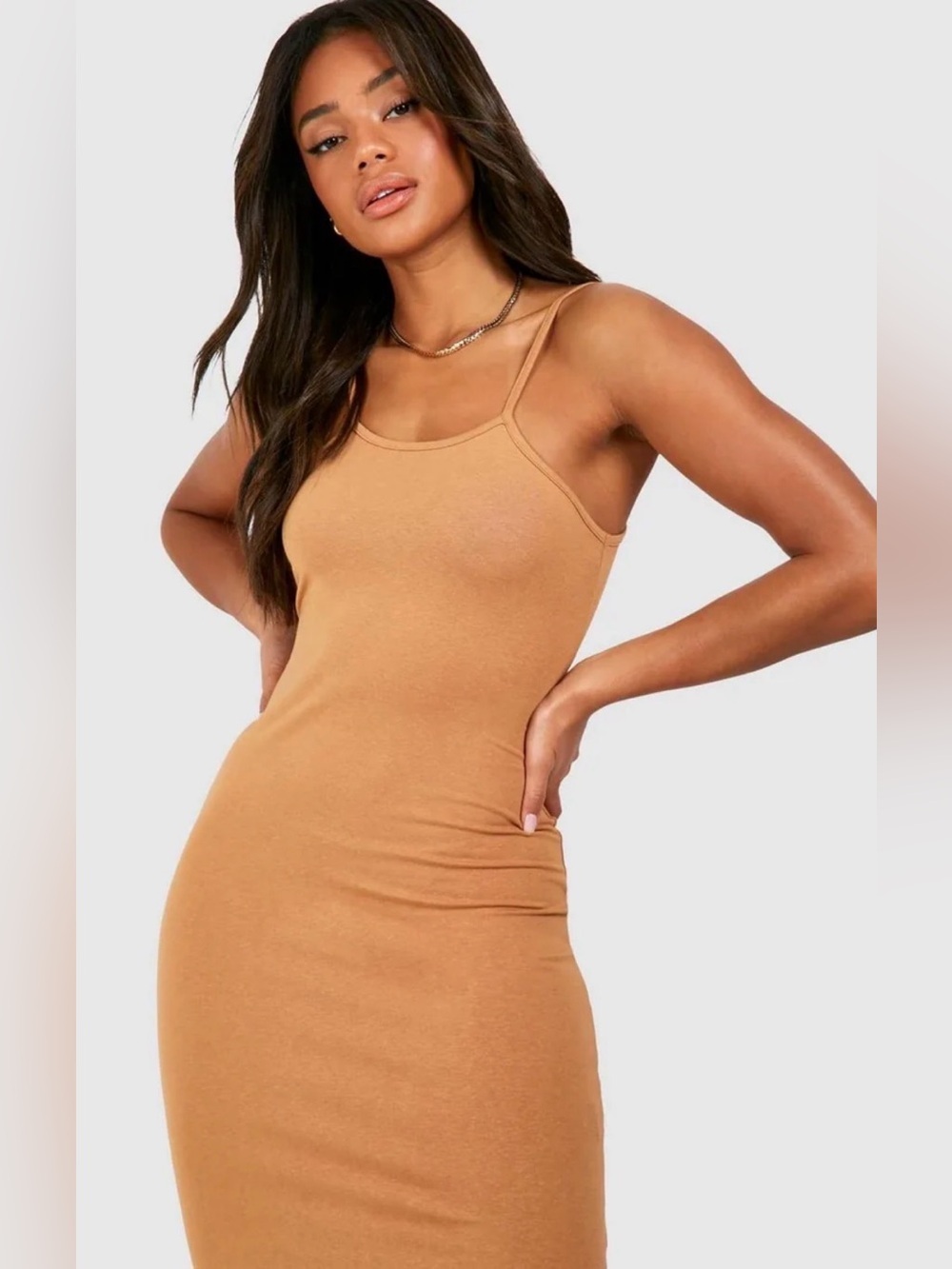 NWT Adika Bodycon Maxi Dress - Tan ( photo for inspiration)